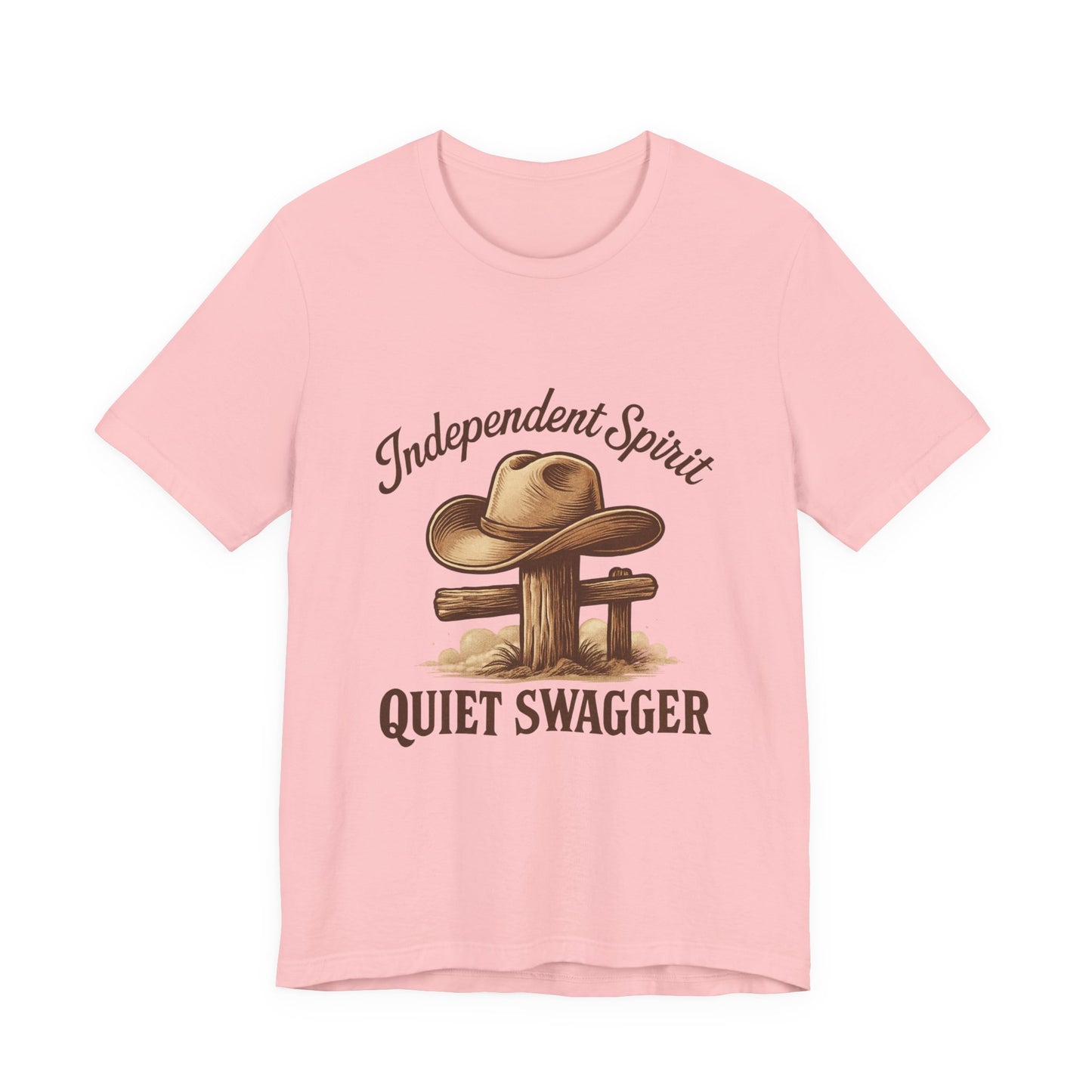 Quiet Swagger Cowboy Tee — Independent Spirit Western T-Shirt