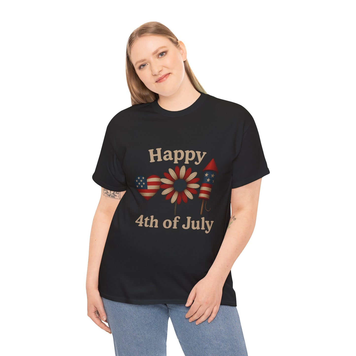 Happy 4th of July Patriotic Tee