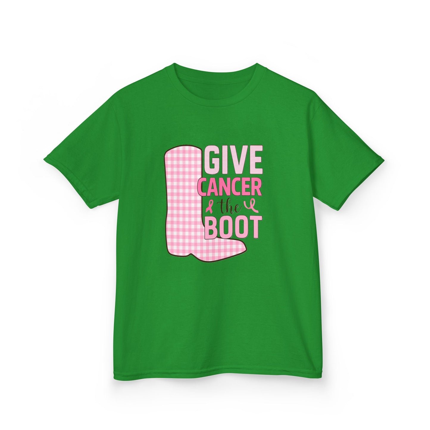 Give Cancer the Boot: Dinosaur Christmas Tee
