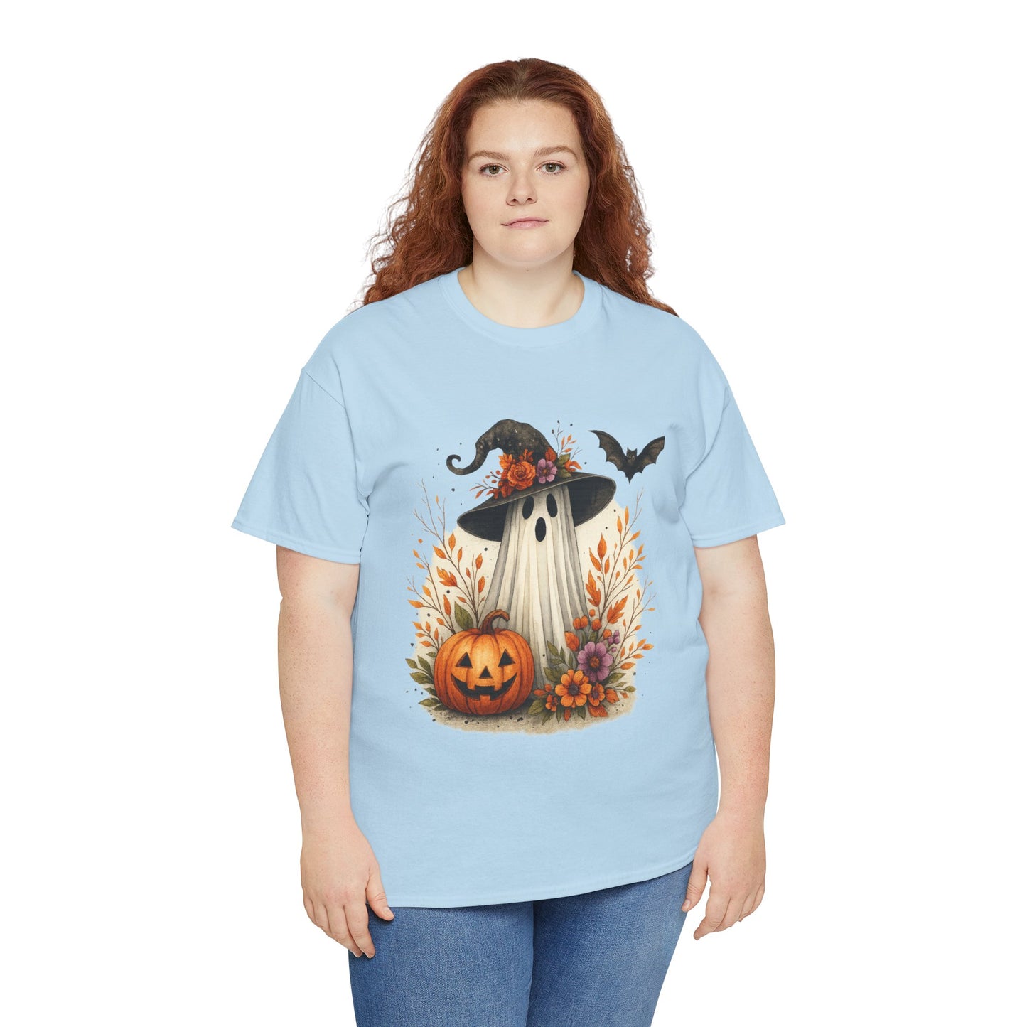 Whimsical Ghost Halloween Tee