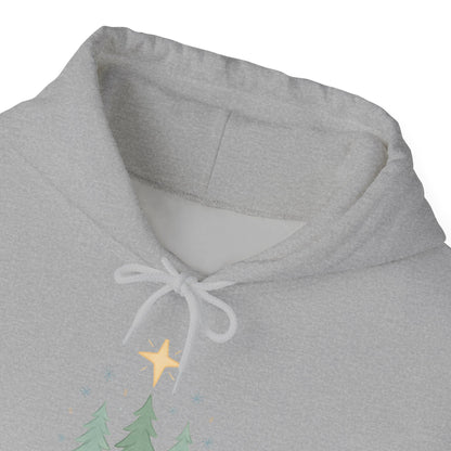 Holiday Hoodie - "Peace on Earth" Christmas Tree Pullover
