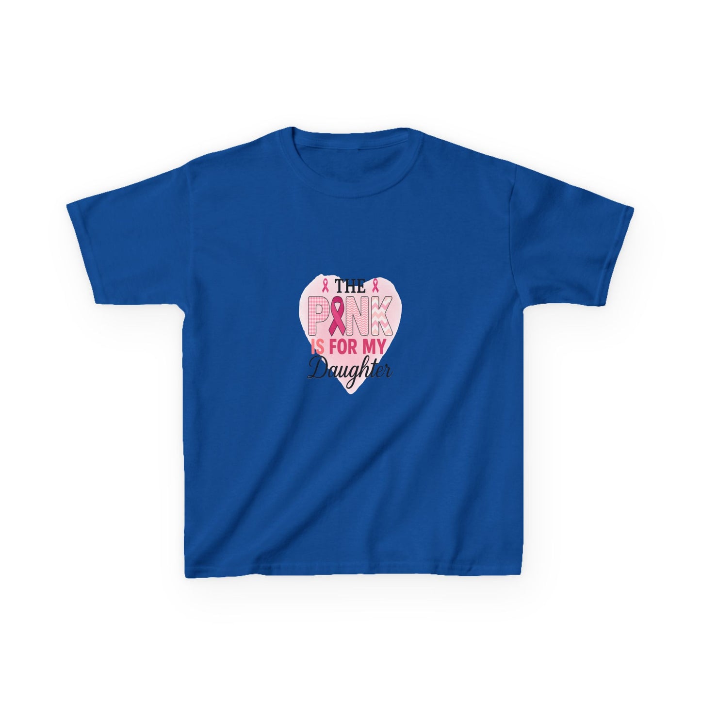 Pink Dinosaur Daughter Tee - Breast Cancer Awareness