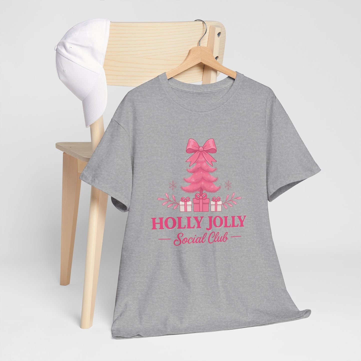 Holly Jolly Pink Tree Tee