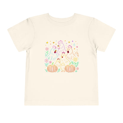 Chicken & Pumpkins Toddler Christmas Tee
