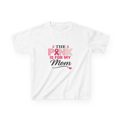 Pink for Mom Breast Cancer Awareness Dinosaur Tee