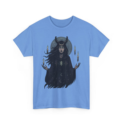 Moonlit Sorceress – Enchanted Candlelight Tee