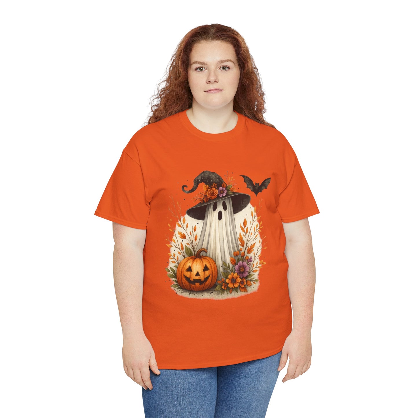 Whimsical Ghost Halloween Tee