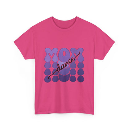 MOM Dance – Purple Letter Stage Spirit Tee
