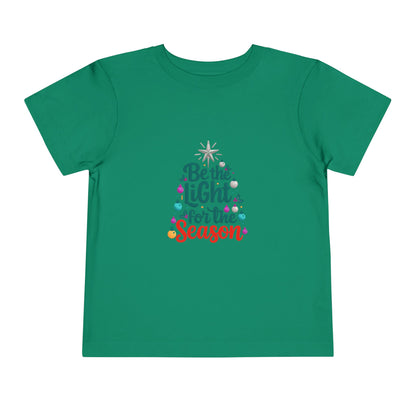 Be the Light Toddler Christmas Tee