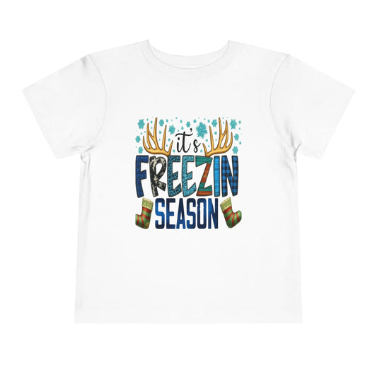 It's FREEZIN' SEASON Toddler Christmas Tee