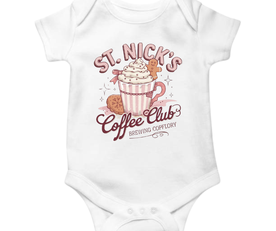 St. Nick Coffee Club Onesie