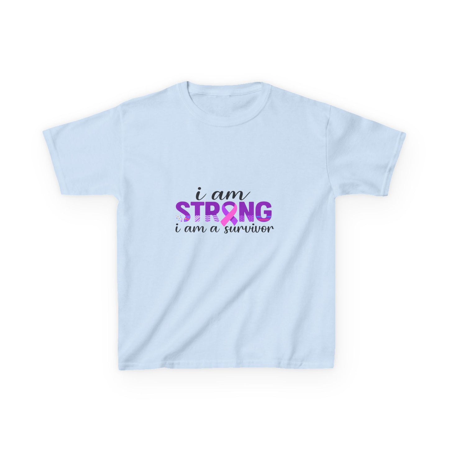 Strong Survivor Dinosaur Tee - Christmas Gift for Kids