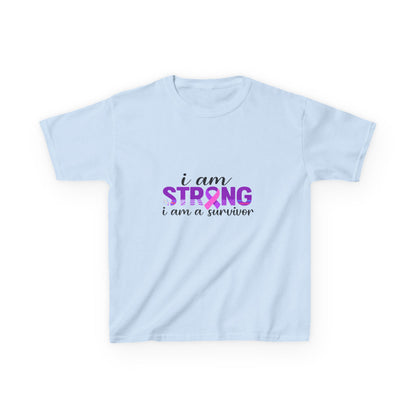 Strong Survivor Dinosaur Tee - Christmas Gift for Kids
