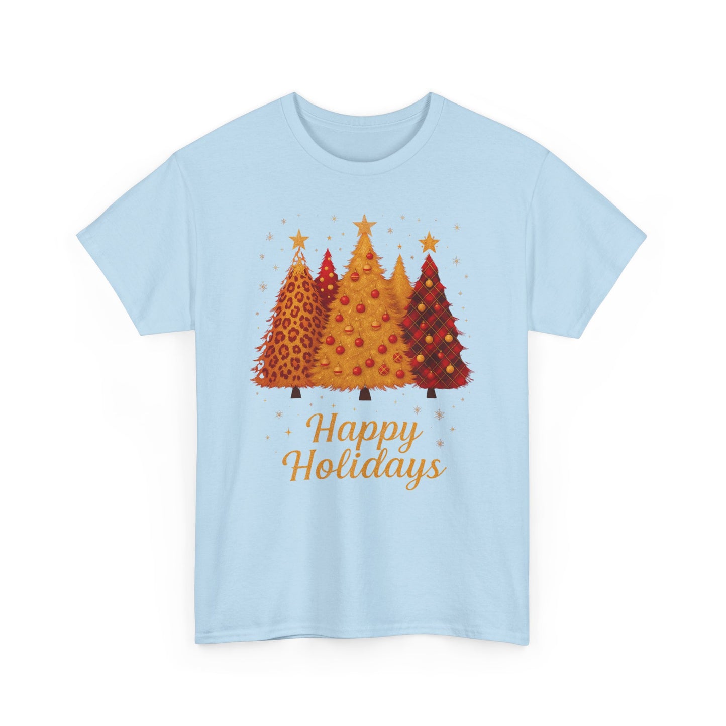 Happy Holidays Christmas Trees Tee