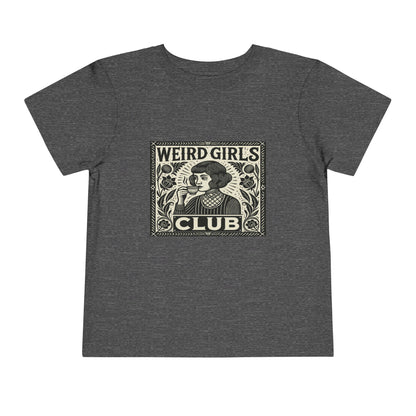 Weird Girls Club Tee - Vintage Linocut Christmas