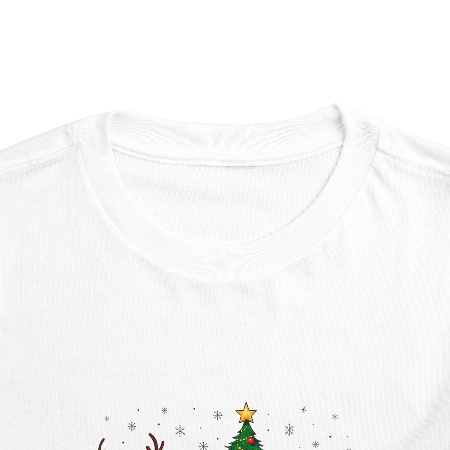 Christmas Basics Toddler Tee - Festive Holiday Fun
