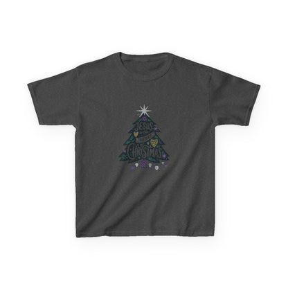 Jesus is the Heart of Christmas Tee - Dinosaur Kids Shirt