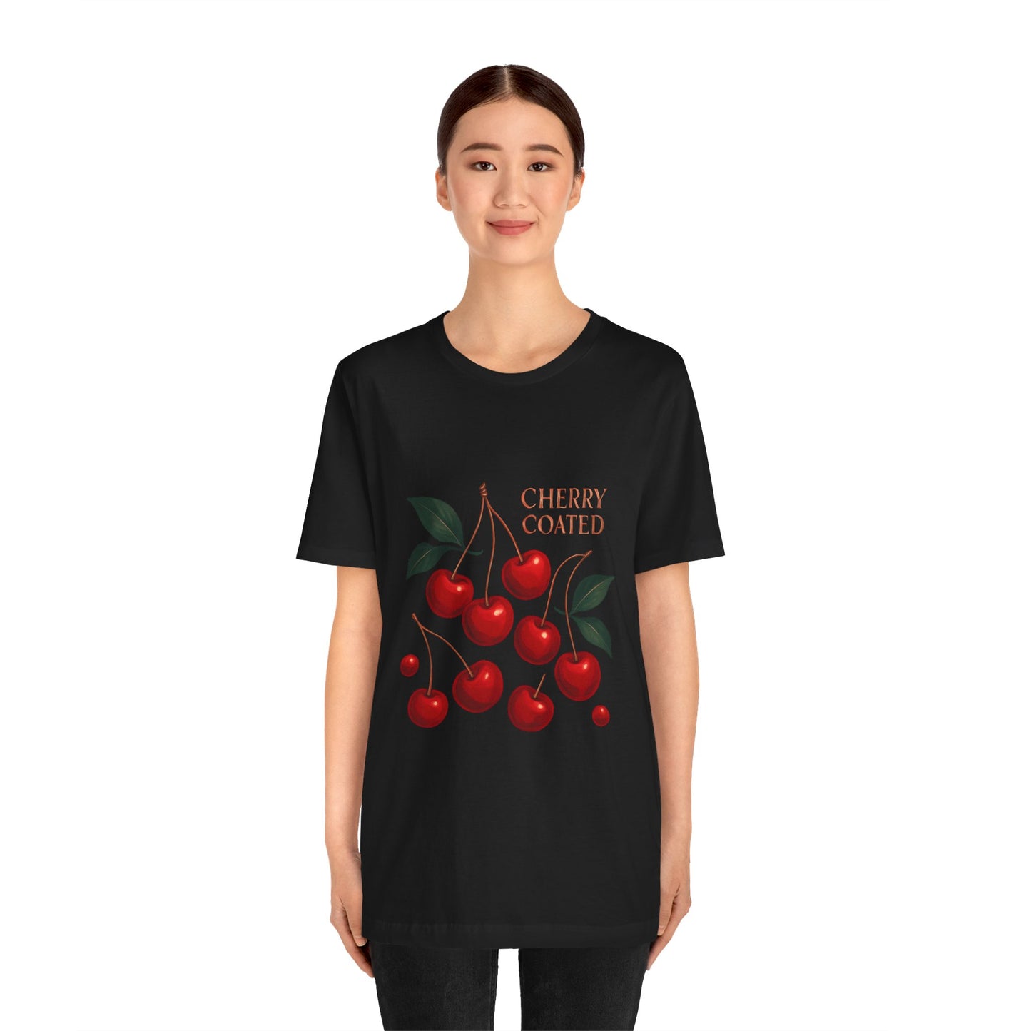 Cherry Coated Tee — Vintage Cherry Graphic T-Shirt
