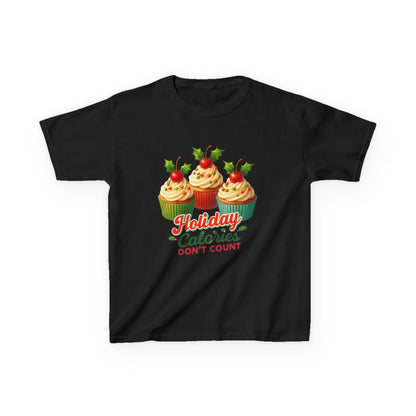 Holiday Cupcake Dino Tee - Christmas Fun!