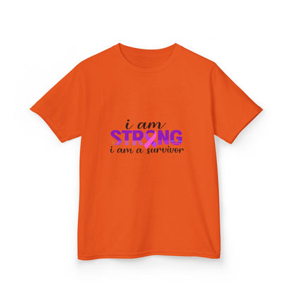 Strong Survivor Dinosaur Tee - Christmas Gift for Kids