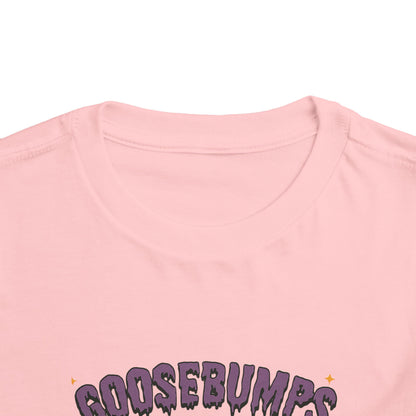 Goosebumps Halloween Toddler Tee - Funny Spooky Xmas