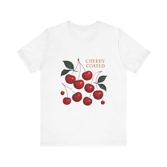 Cherry Coated Tee — Vintage Cherry Graphic T-Shirt