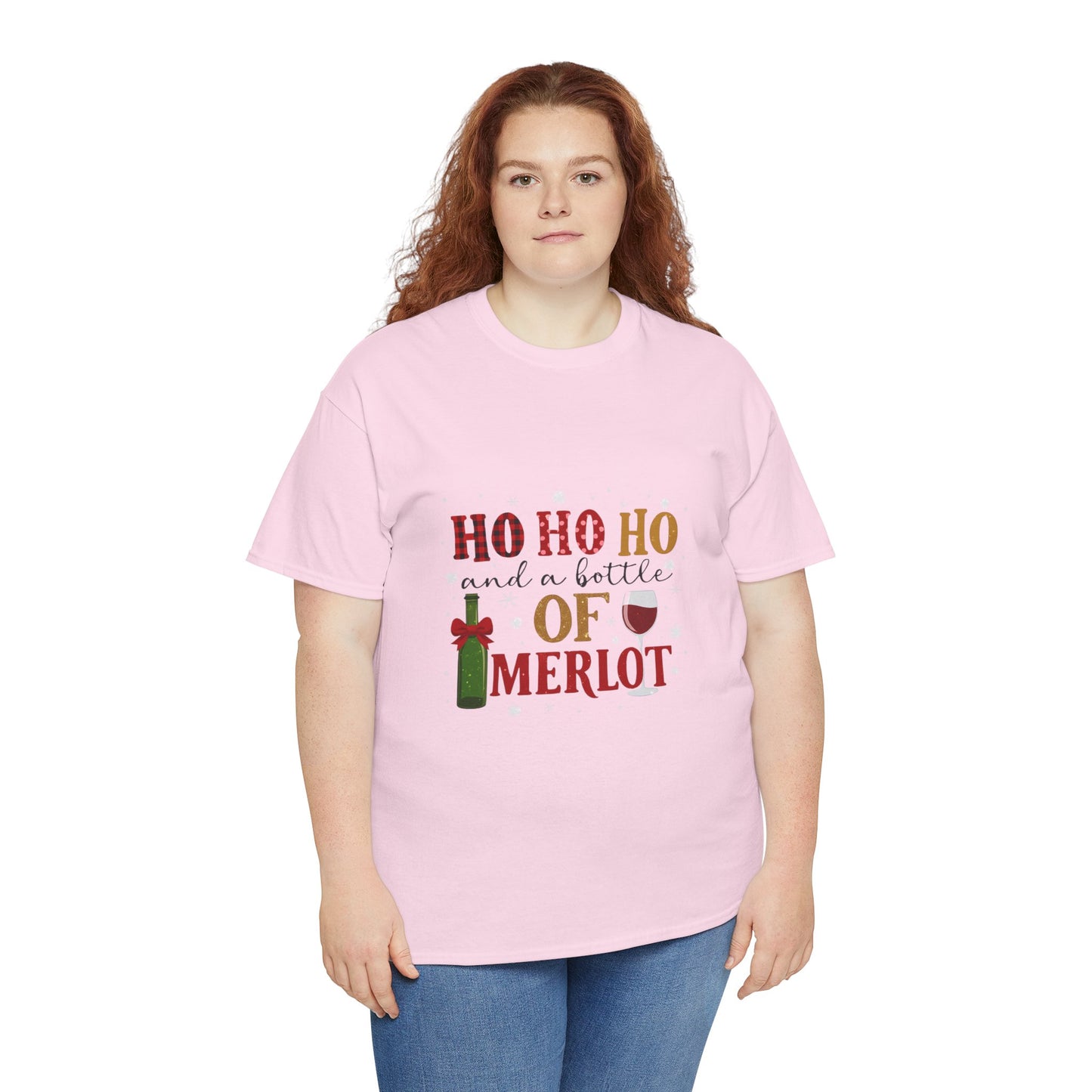 Ho Ho Ho Merlot Christmas Tee