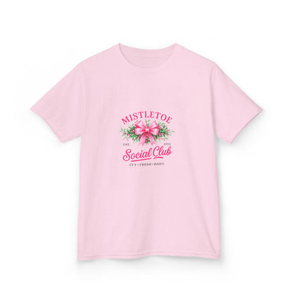 Mistletoe Dino Tee - Christmas Fun for Kids