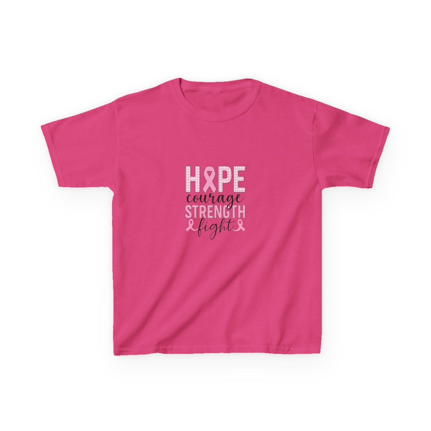 Hope, Strength & Courage Dinosaur Christmas Tee