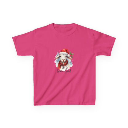 Goat Santa Christmas Tee - Up to Snow Good!