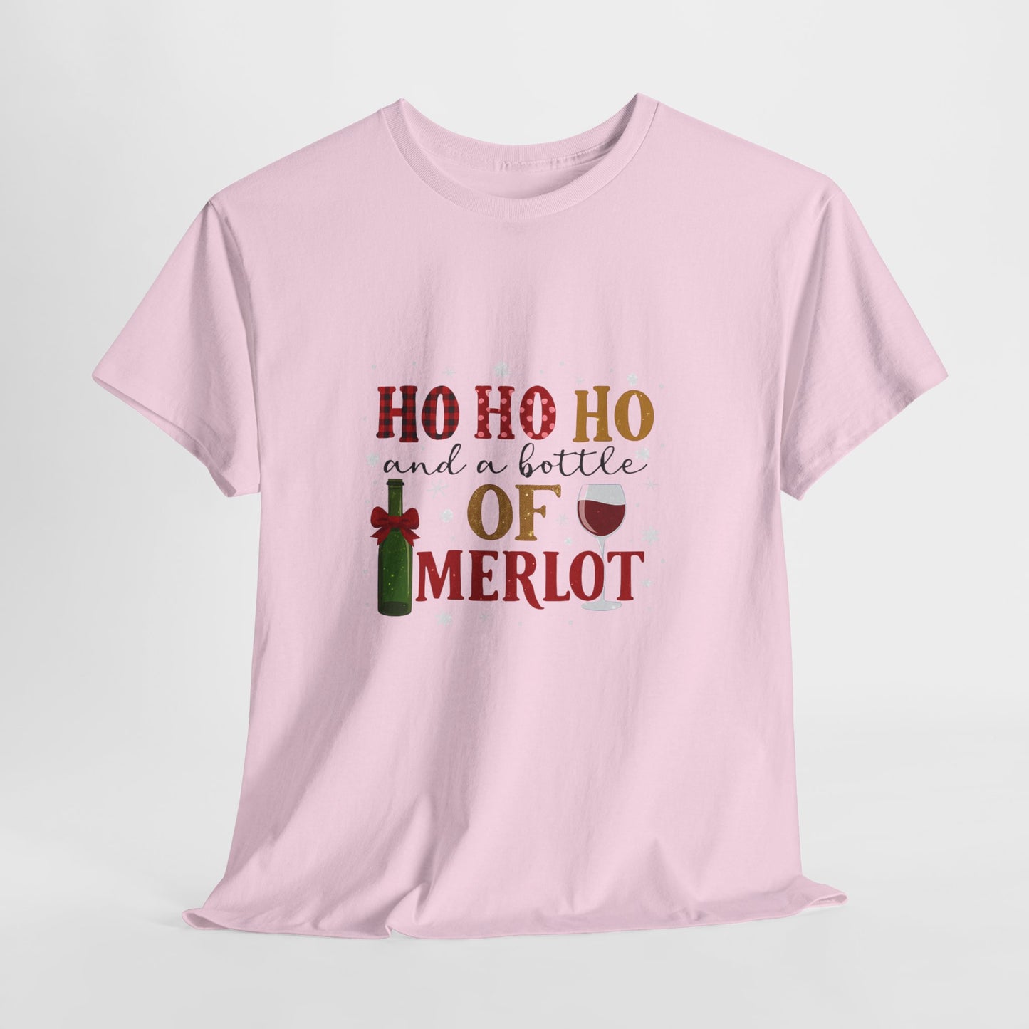 Ho Ho Ho Merlot Christmas Tee