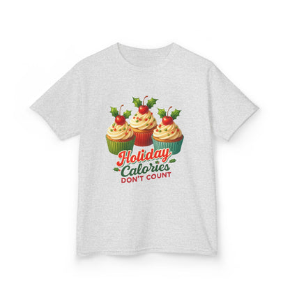 Holiday Cupcake Dino Tee - Christmas Fun!