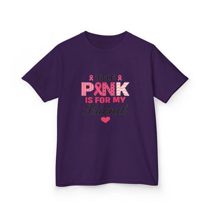 Pink Ribbon Dinosaur Christmas Tee - For My Friend