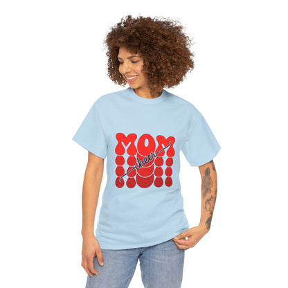 Retro Mom Cheer Tee – Bold Support & Spirit Shirt