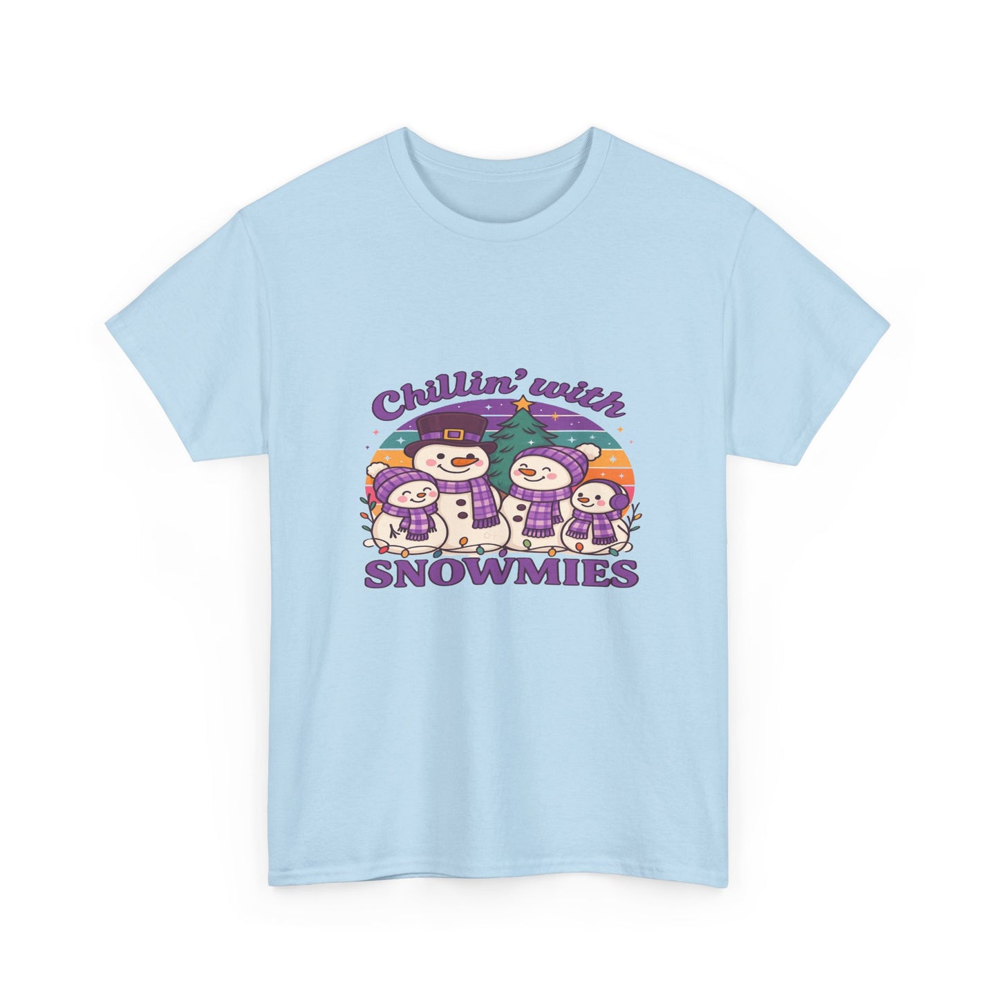 Snowman Tee - Chillin' with SNOWMIES