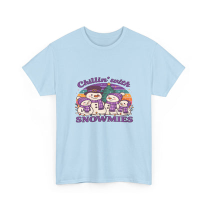 Snowman Tee - Chillin' with SNOWMIES