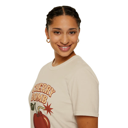 Cherry Bomb Soft Style T-Shirt for Women