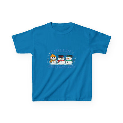 Chillin' with My Snowmies Christmas Tee - Kids Holiday Shirt