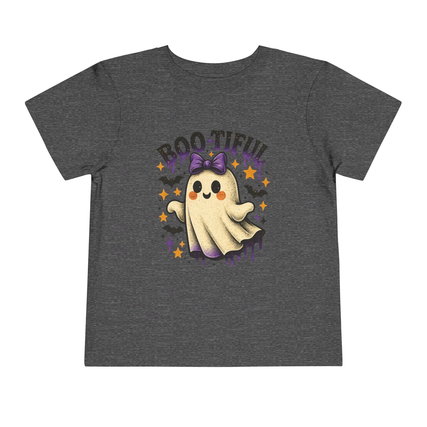 Boo-tiful Ghost Halloween Toddler Tee