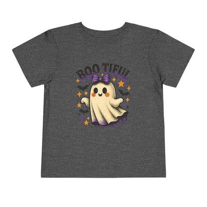 Boo-tiful Ghost Halloween Toddler Tee