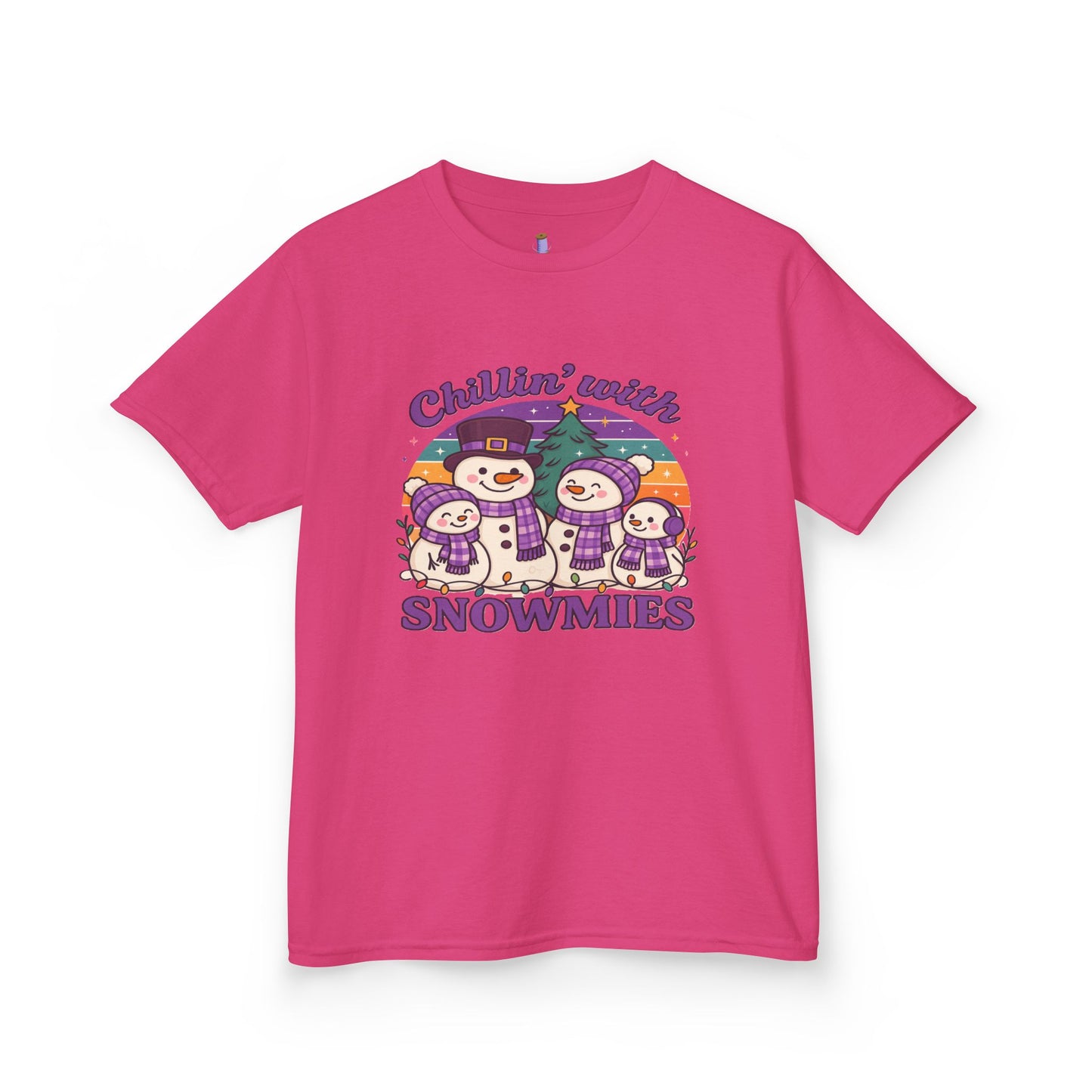 Kids Snowman Tee, Fun Winter T-Shirt, Holiday Gift for Kids, Christmas Apparel, Cute Snowmies Design, Cozy Cotton Tee