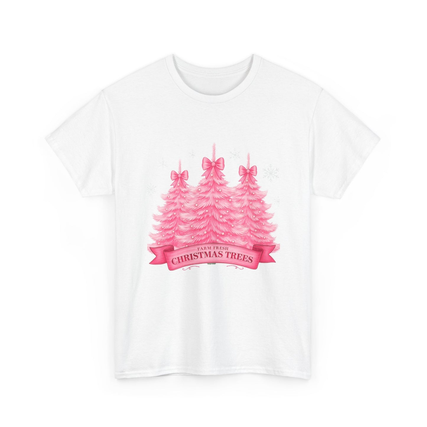 Farm Fresh Pink Christmas Tree Tee