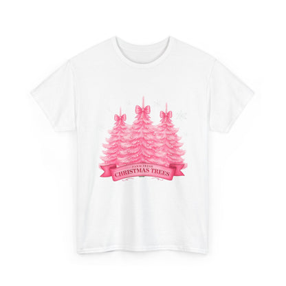 Farm Fresh Pink Christmas Tree Tee