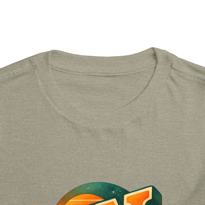 Toddler Tee Sunflower Sunset Design