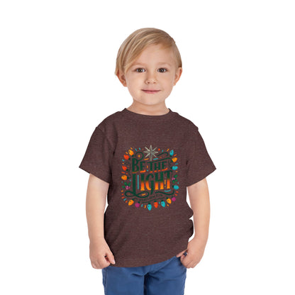 Christmas Toddler Tee - BE THE LIGHT, Matthew 5:14