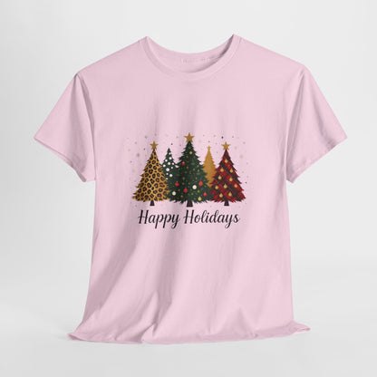 Happy Holidays Trees Tee
