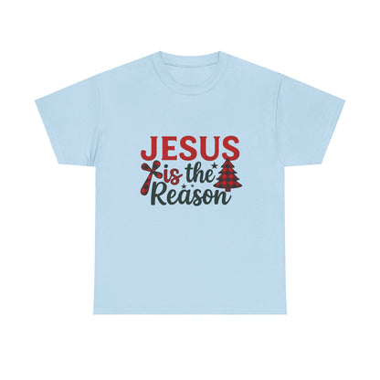 Jesus is the Reason Christmas Tee - Faith-Based Holiday Gift
