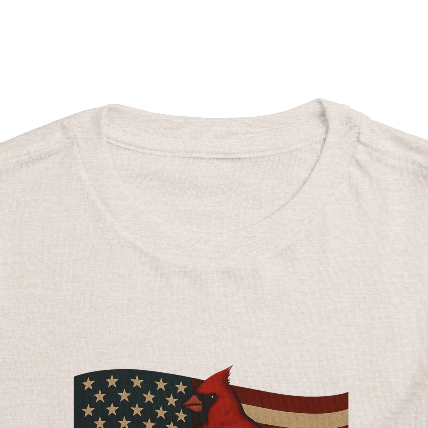 NC Cardinal & Dogwood Toddler Christmas Tee
