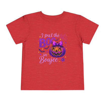 Boo-jee Halloween Toddler Tee