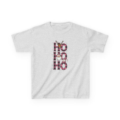 HO HO HO Dinosaur Christmas Kids Tee